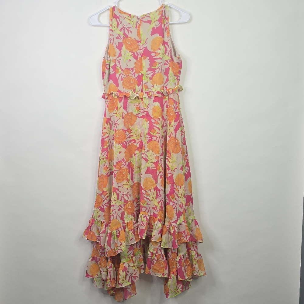 Calvin Klein Multicolor Floral Midi Dress - Picture 7 of 8